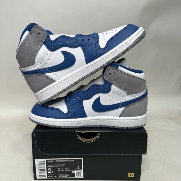 Nike Air Jordan 1 Retro High OG PS “True Blue” 2024 - Picture 3 of 5